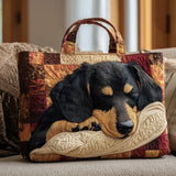 Dachshund-Inspired Handmade Bag