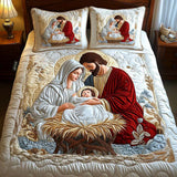 3-Piece Holiday Bed Set - Enchanting Christmas Charm