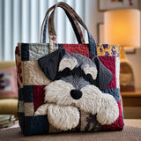 Schnauzer Handcrafted Tote Bag