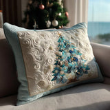 Holiday Water-Gloss Cushioned Pillow Cover