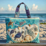 Turtle Affection Handcrafted Tote