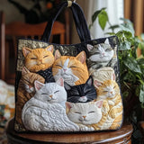 Artisan Quilted Bag - Enchanting Kittens Pattern