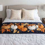 Blessed Pumpkin Days Quilted Bed Runner - NCU0NT8437