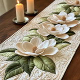 Elegant Quilted Floral Table Runner - Enhance Your Dining Experience
