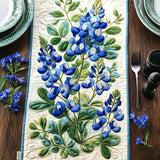 Lupine Serenade Quilted Table Runner