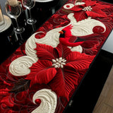Cardinal Red Padded Table Runner