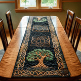Celtic Design Padded Table Runner