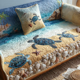 Coastal Charm Quilted Sofa Protector - Model NCU0PT9703