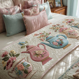 Cozy Bloom Quilted Bed Runner - NCU0TH3559