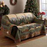 Dream Forest Quilted Sofa Protector - Model NCU0DV1437