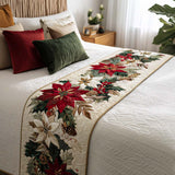 Joyful Festive Quilted Bed Runner - NCU0NT9601