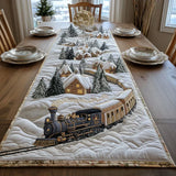 Frosted Cushioned Table Runner