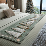 Frosted Pines Quilted Bed Runner - Model NCU0DV7563
