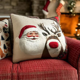 Frosty Night Cozy Pillowcase