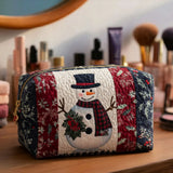 Frosty Cheer Quilted Makeup Bag - NCU0PTT1700