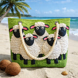 Artisan Sky Sheep Beach Bag