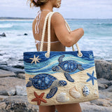 Artisan Beach Tote | Turtle Ocean Retreat