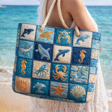 Artisan Beach Tote | Inspired by Ocean Life