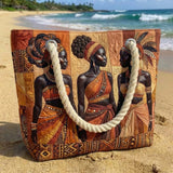 Artisan Beach Tote | Radiant Melanin Queens