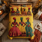 Soulbound Roots 3-Piece Quilted Bedspread Set