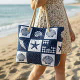 Artisan Beach Tote | Serenity Shells Collection