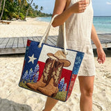 Texas-Made Handcrafted Beach Bag