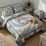 Coastal Breeze 3-Piece Quilted Bedding Collection
