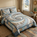 Coastal Breeze 3-Piece Quilted Bedding Collection