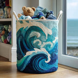 Handcrafted Meerschaum Laundry Basket | Gentle Design