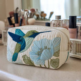 Quilted Makeup Bag with Sparkling Wings - Model NCU0NNT2178