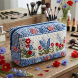 Heartland Harmony Quilted Makeup Bag - Model NCU0PTT3169