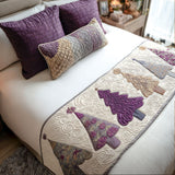 Quilted Bed Runner - Holiday Spark Collection NCU0PT9095