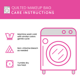 Cozy Cloud Quilted Makeup Bag NCU0NXD701