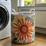 Prairie Sunburst | Artisan-Made Laundry Basket