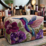 Mini Jewel Design Compact Quilted Makeup Bag - NCU0NNT2182