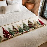 Quilted Noel Forest Bed Runner - Model NCU0DV7566