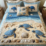 Ocean Wave 3-Piece Bedding Set