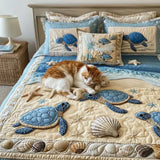Ocean Wave 3-Piece Bedding Set