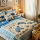 Ocean Wave 3-Piece Bedding Set