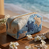 Quilted Sea Turtle Cosmetic Bag - NCU0PT9267