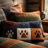Prairie Tracks Patterned Cushion Cover
