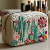 Quilted Prickly Pear Cosmetic Bag - NCU0NNT2430