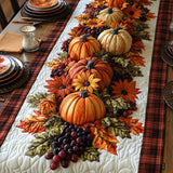 Pumpkin Festival Quilted Table Runner