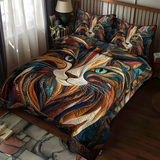 3-Piece Bedding Set with Charming Cat Patterns