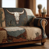 Longhorn Quilted Sofa Protector - Model NCU0QN073