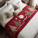 Quilted Bed Runner for Santa Parade - NCU0TV680