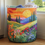 Radiant Meadow | Artisan-Made Laundry Basket