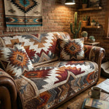 Sunburnt Horizon Quilted Sofa Protector - Model NCU0NTD1238