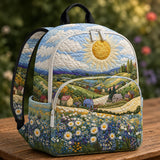 Sun & Countryside Daisy Field Quilted Backpack - Model TG09" 

Revised Title: "Daisy Field Quilted Backpack by Sun & Countryside - Model TG09