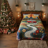 Vintage-Inspired 3-Piece Travel-Themed Bedding Set